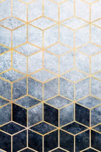 geometric pattern wall